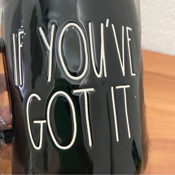 RAE DUNN If You Got It, Haunt It Double Sided Black Ceramic Halloween Mug - Picture 12 of 12